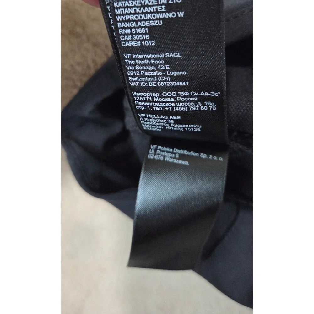 The North Face Summit Series Belted Pants Men's 36x32 Black Stretch Hiking EUC